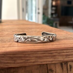 Rare Silpada Sterling Silver Cuff Bracelet